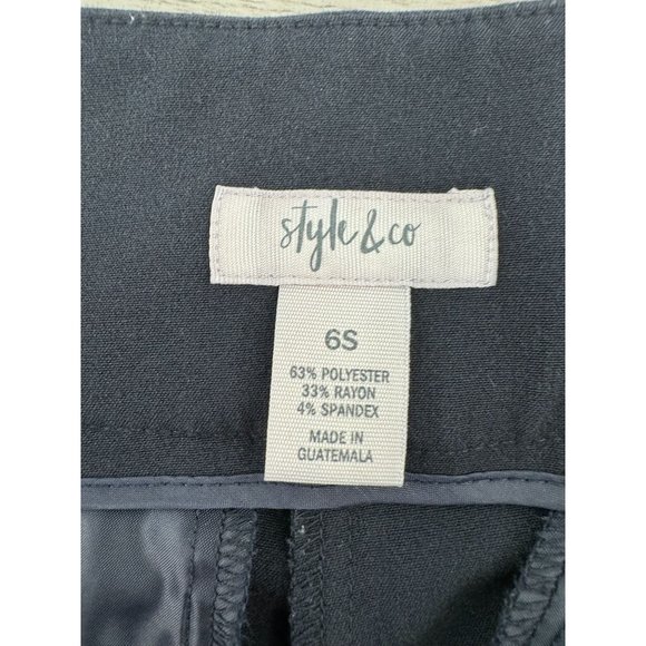 Style & Co Women's Stretch Wide Leg Pants - Picture 4 of 10